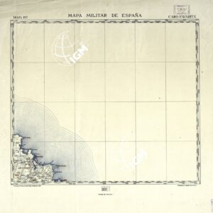 MAPA MILITAR DE ESPANA - Hoja 197 - Cabo Favaritx