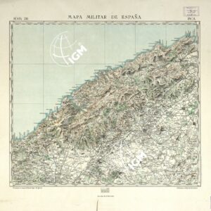 MAPA MILITAR DE ESPANA - Hoja 214 - Inca