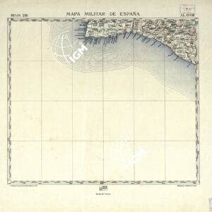 MAPA MILITAR DE ESPANA - Hoja 216 - Alayor
