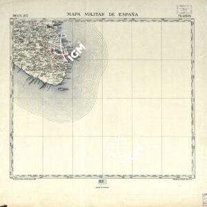 MAPA MILITAR DE ESPANA - Hoja 217 - Mahon