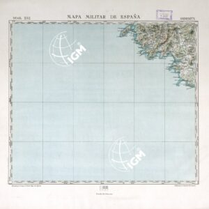 MAPA MILITAR DE ESPANA - Hoja 232 - Andraitx