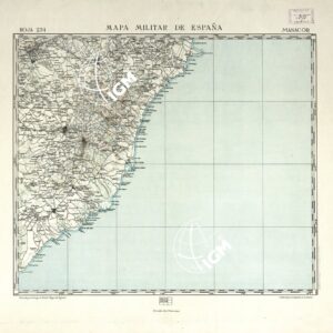 MAPA MILITAR DE ESPANA - Hoja 234 - Manacor