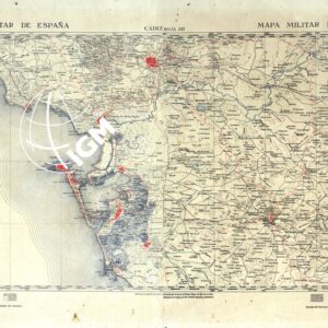 MAPA MILITAR DE ESPANA - Hoja 334 - Medina Sindonia