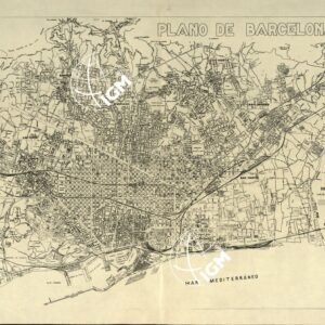 PLANO DE BARCELONA