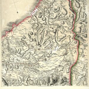 A MAP OF THE PYRENEES AND THE ADIACENT PROVINCES - Foglio 2