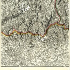 A MAP OF THE PYRENEES AND THE ADIACENT PROVINCES - Foglio 9
