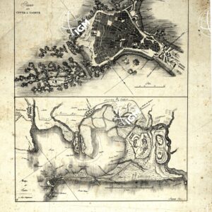 PIANTA DELLA CITTA' DI CADICE