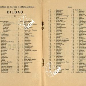 PLANO DE BILBAO