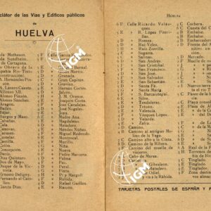 PLANO DE HUELVA