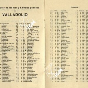 PLANO DE VALLODOLID