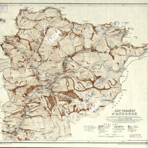 LES VALLES D'ANDORRE - Foglio 1