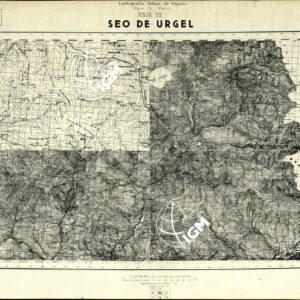 MAPA DE MANDO - Hoja 59 - Seo de Urgel