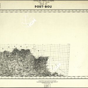 MAPA DE MANDO - Hoja 62 - Port-Bou
