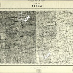 MAPA DE MANDO - Hoja 79 - Berga