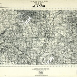 MAPA DE MANDO - Hoja 94 - Alagon