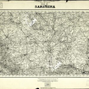MAPA DE MANDO - Hoja 95 - Sarinena