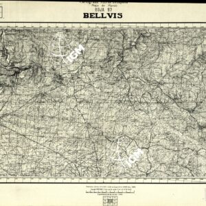 MAPA DE MANDO - Hoja 97 - Bellvis