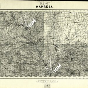 MAPA DE MANDO - Hoja 98 - Manresa