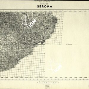 MAPA DE MANDO - Hoja 100 - Gerona