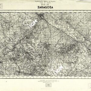 MAPA DE MANDO - Hoja 109 - Zaragoza