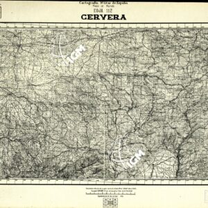 MAPA DE MANDO - Hoja 112 - Cervera