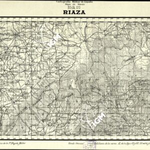 MAPA DE MANDO - Hoja 120 - Riaza
