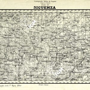 MAPA DE MANDO - Hoja 121 - Siguenza