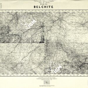 MAPA DE MANDO - Hoja 124 - Belchite