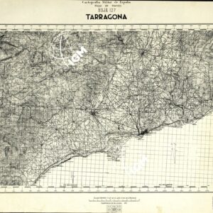 MAPA DE MANDO - Hoja 127 - Tarragona