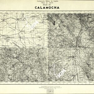 MAPA DE MANDO - Hoja 137 - Calamocha