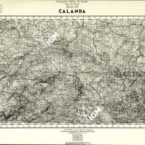 MAPA DE MANDO - Hoja 139 - Calanda