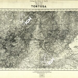 MAPA DE MANDO - Hoja 140 - Tortosa