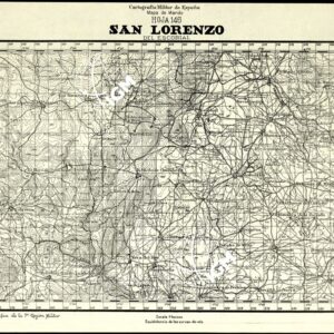 MAPA DE MANDO - Hoja 146 - San Lorenzo