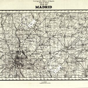 MAPA DE MANDO - Hoja 147 - Madrid
