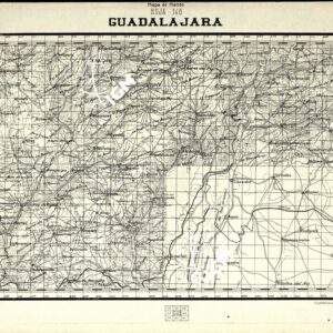 MAPA DE MANDO - Hoja 148 - Guadalajara