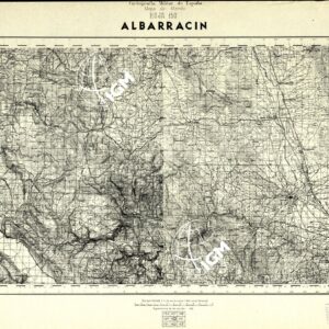 MAPA DE MANDO - Hoja 150 - Albarracin