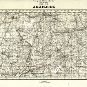 MAPA DE MANDO - Hoja 159 - Aranjuez