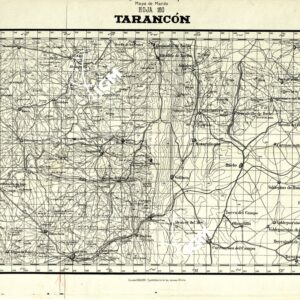 MAPA DE MANDO - Hoja 160 - Tarancon
