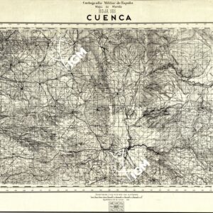 MAPA DE MANDO - Hoja 161 - Cuenca