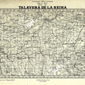 MAPA DE MANDO - Hoja 171 - Talavera de la Reina