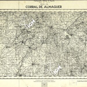 MAPA DE MANDO - Hoja 174 - Corral de Almaguer