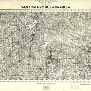 MAPA DE MANDO - Hoja 175 - San Lorenzo de la Parrilla