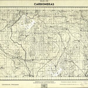 MAPA DE MANDO - Hoja 176 - Carboneras