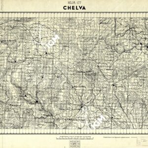 MAPA DE MANDO - Hoja 177 - Chelva