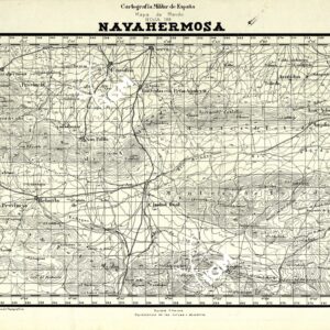 MAPA DE MANDO - Hoja 188 - Navahermosa.