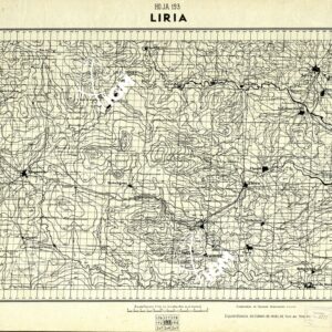MAPA DE MANDO - Hoja 193 - Liria