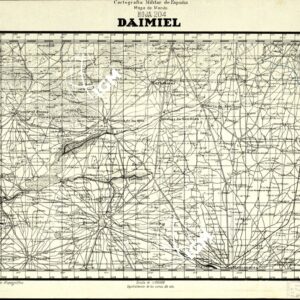 MAPA DE MANDO - Hoja 204 - Daimiel