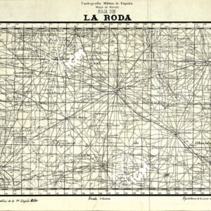 MAPA DE MANDO - Hoja 206 - La Roda