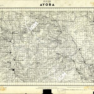 MAPA DE MANDO - Hoja 208 - Ayora