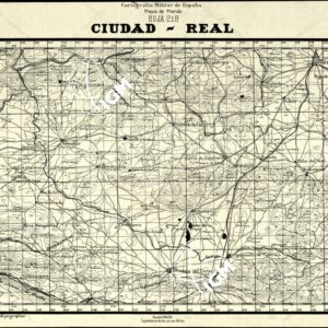 MAPA DE MANDO - Hoja 218 - Ciudad - Real